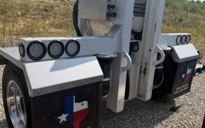 NRC Tag Axle for a Non-Recessed Rail Wrecker